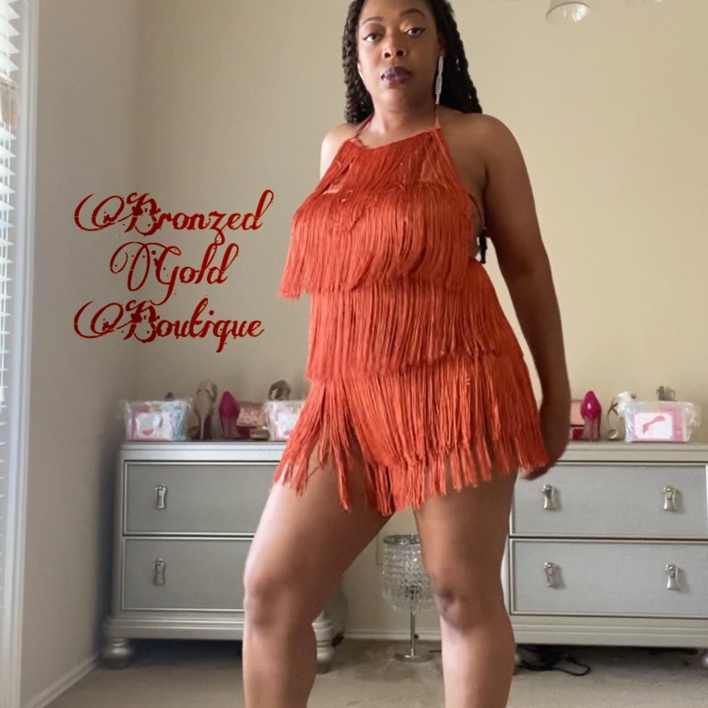 🧡Fringe Dress🧡 - Picture 4 of 8